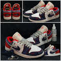 Air Jordan 1 Low Patchwork Blue Red - Pre-Owned | Good