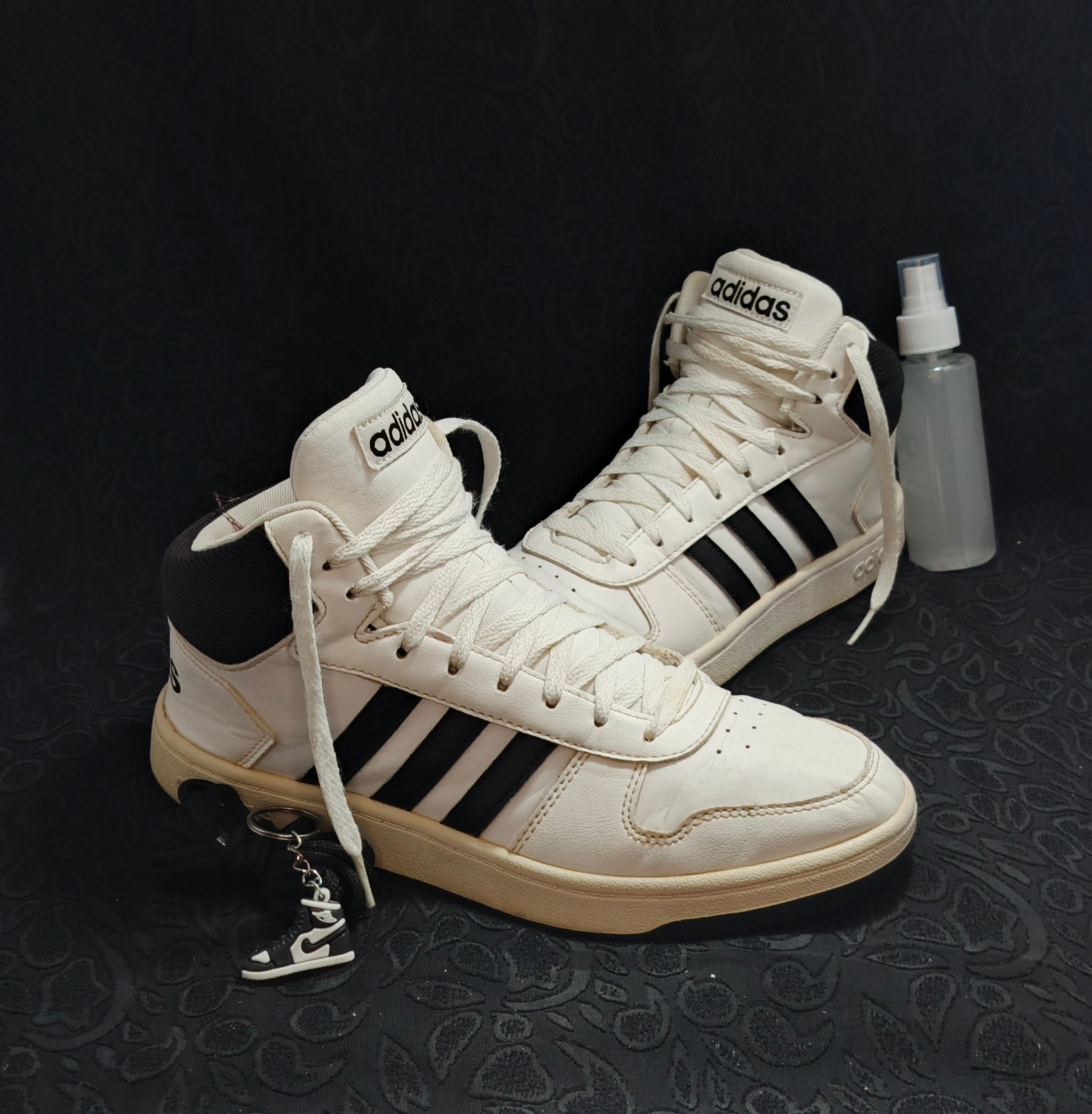 Adidas Hoops 2.0 Mid "White/Black"