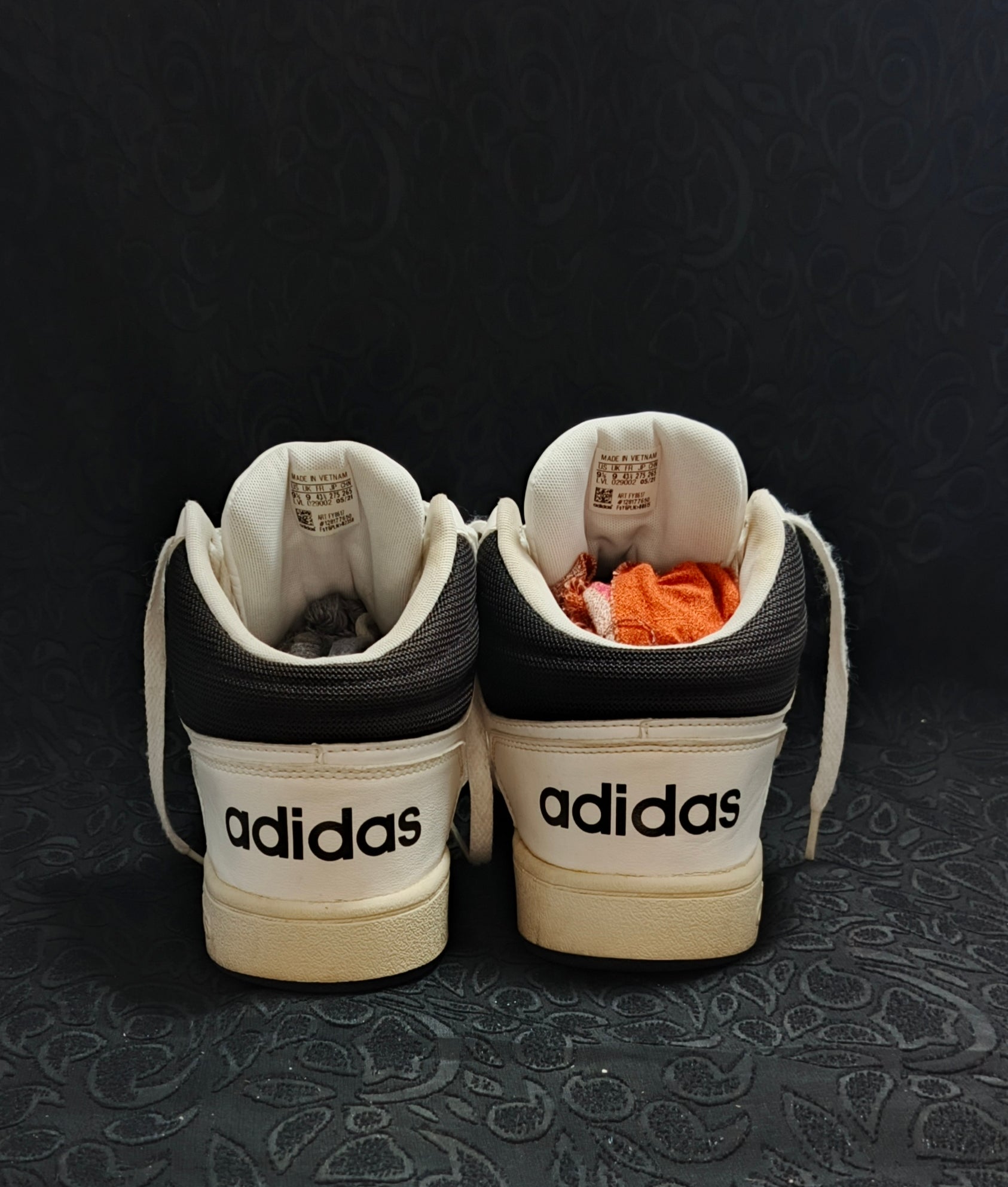 Adidas Hoops 2.0 Mid "White/Black"