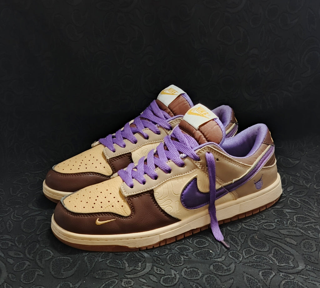Nike Dunk Low "Brown / Purple" (CZ6501-101)