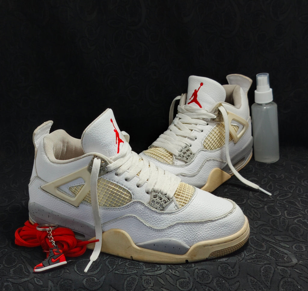 Nike Air Jordan 4 “Sail / Off-White Style”