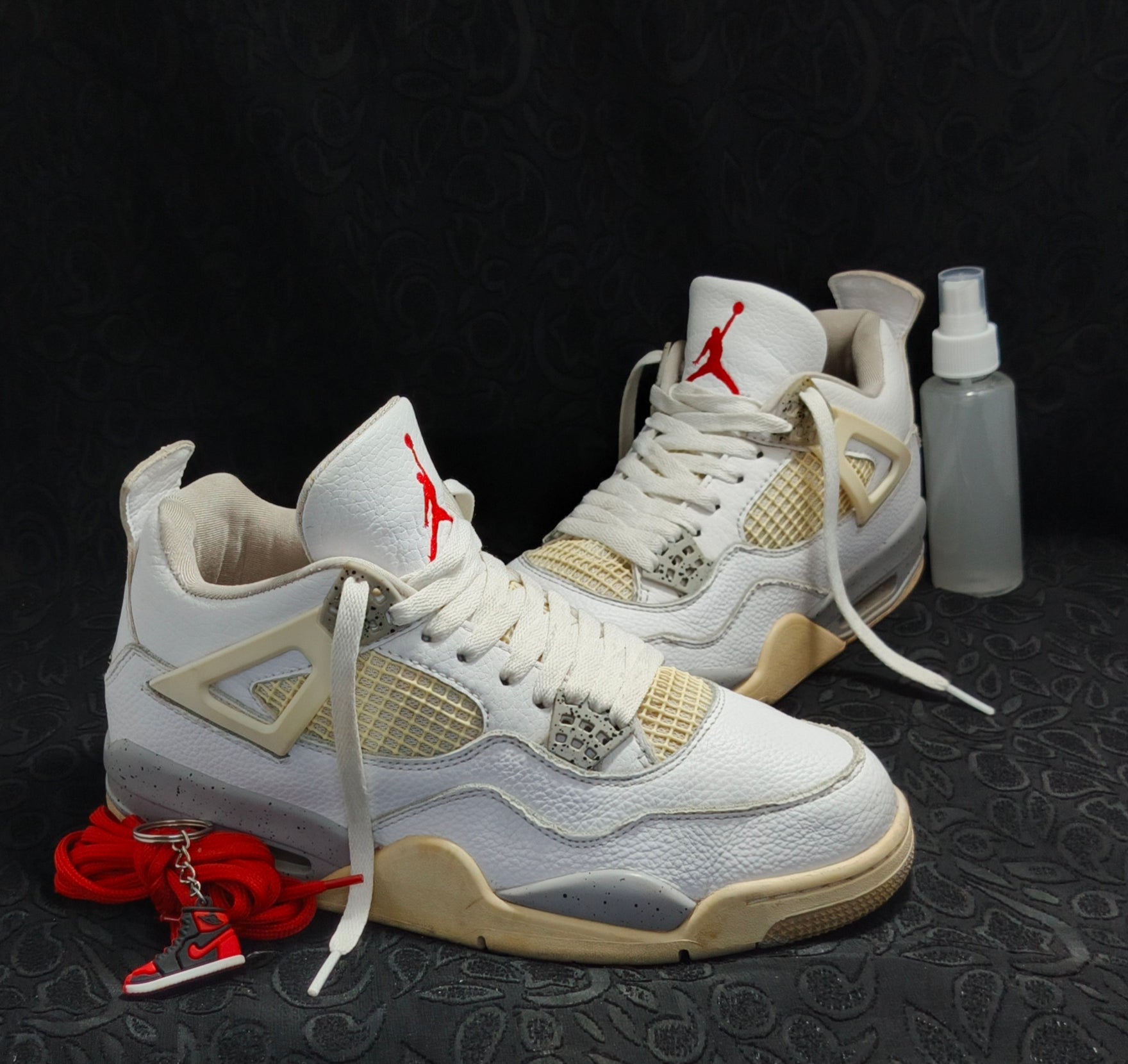 Nike Air Jordan 4 “Sail / Off-White Style”
