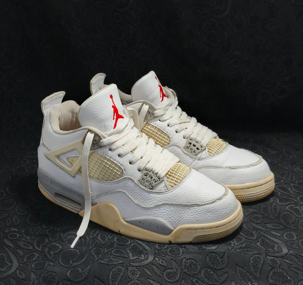Nike Air Jordan 4 “Sail / Off-White Style”