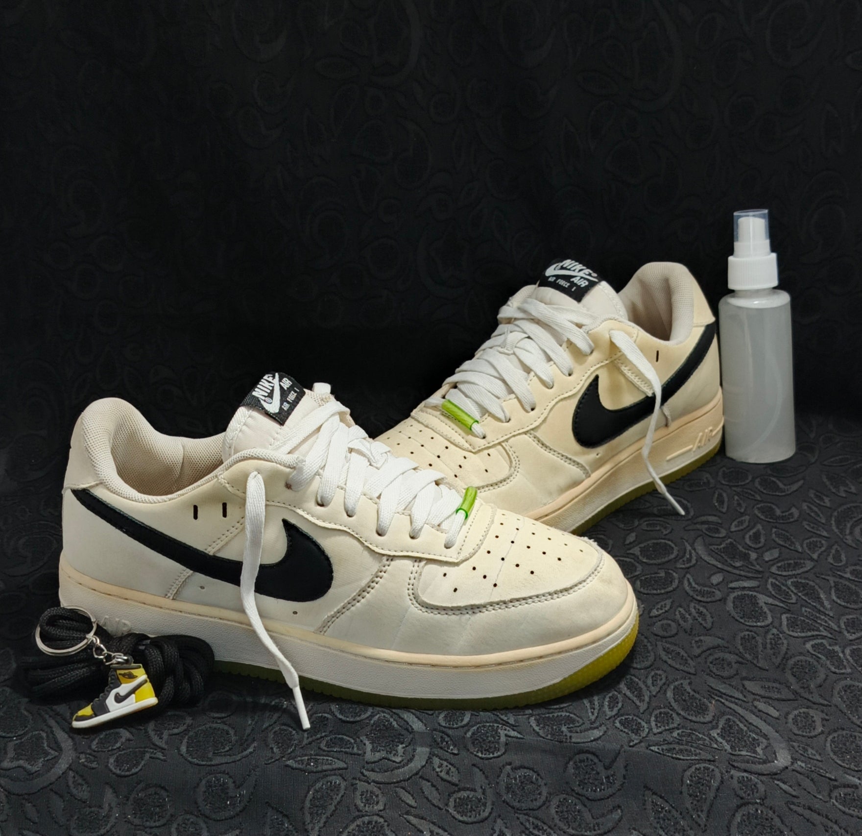 Nike Air Force 1 Low “Sail/Black Volt Accent”