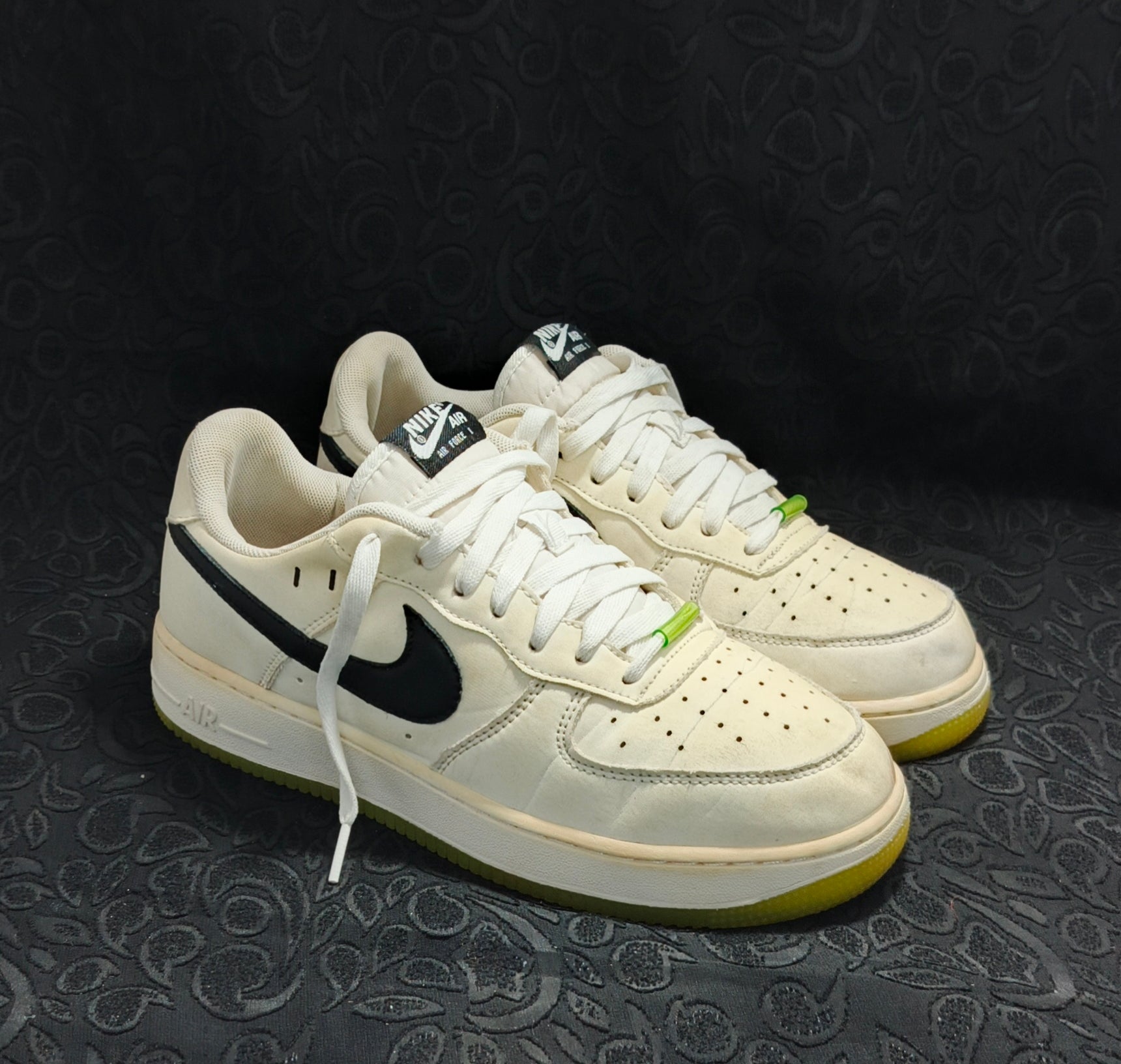 Nike Air Force 1 Low “Sail/Black Volt Accent”