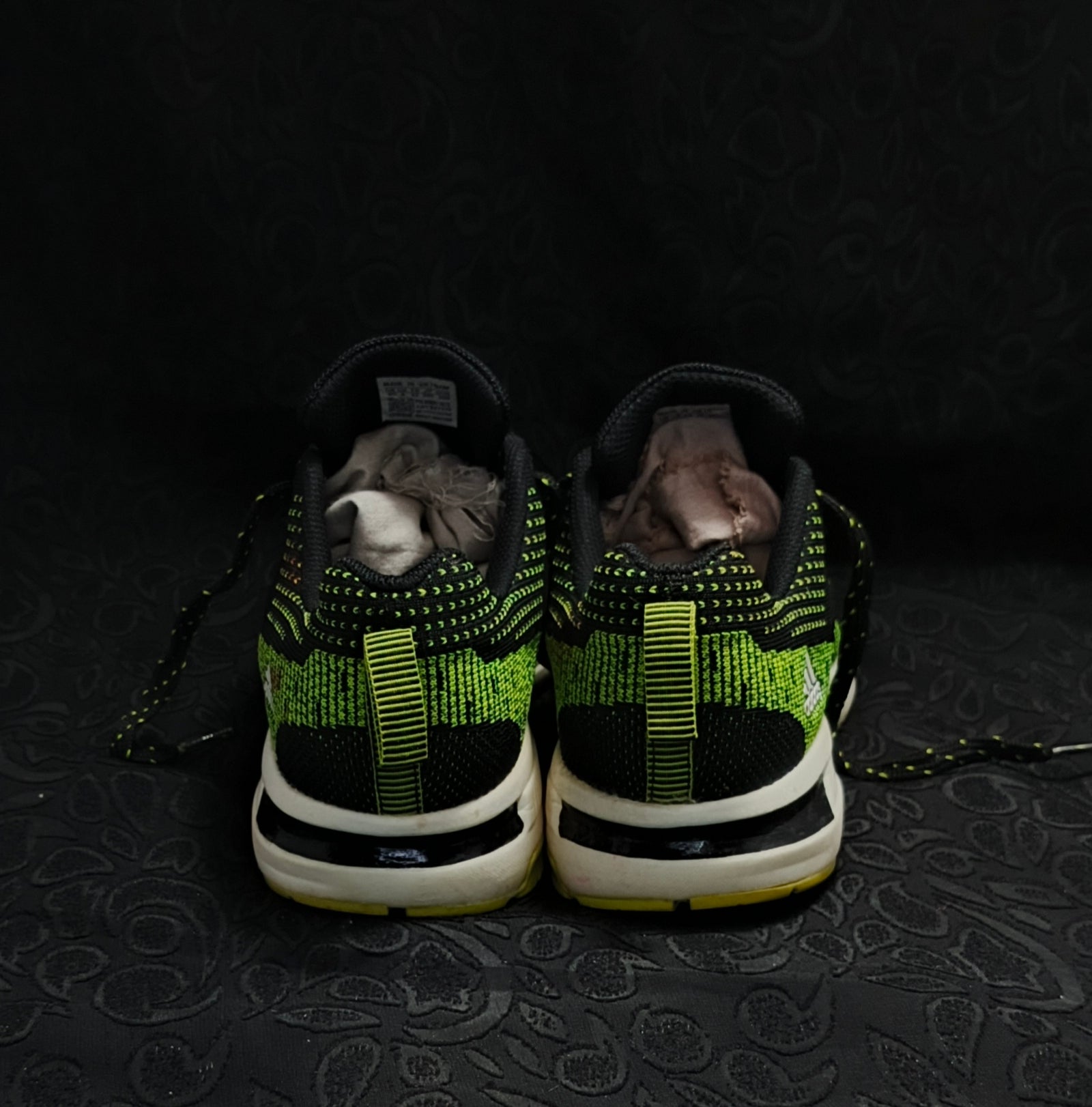 Adidas Boost Knit “Black/Volt Green”