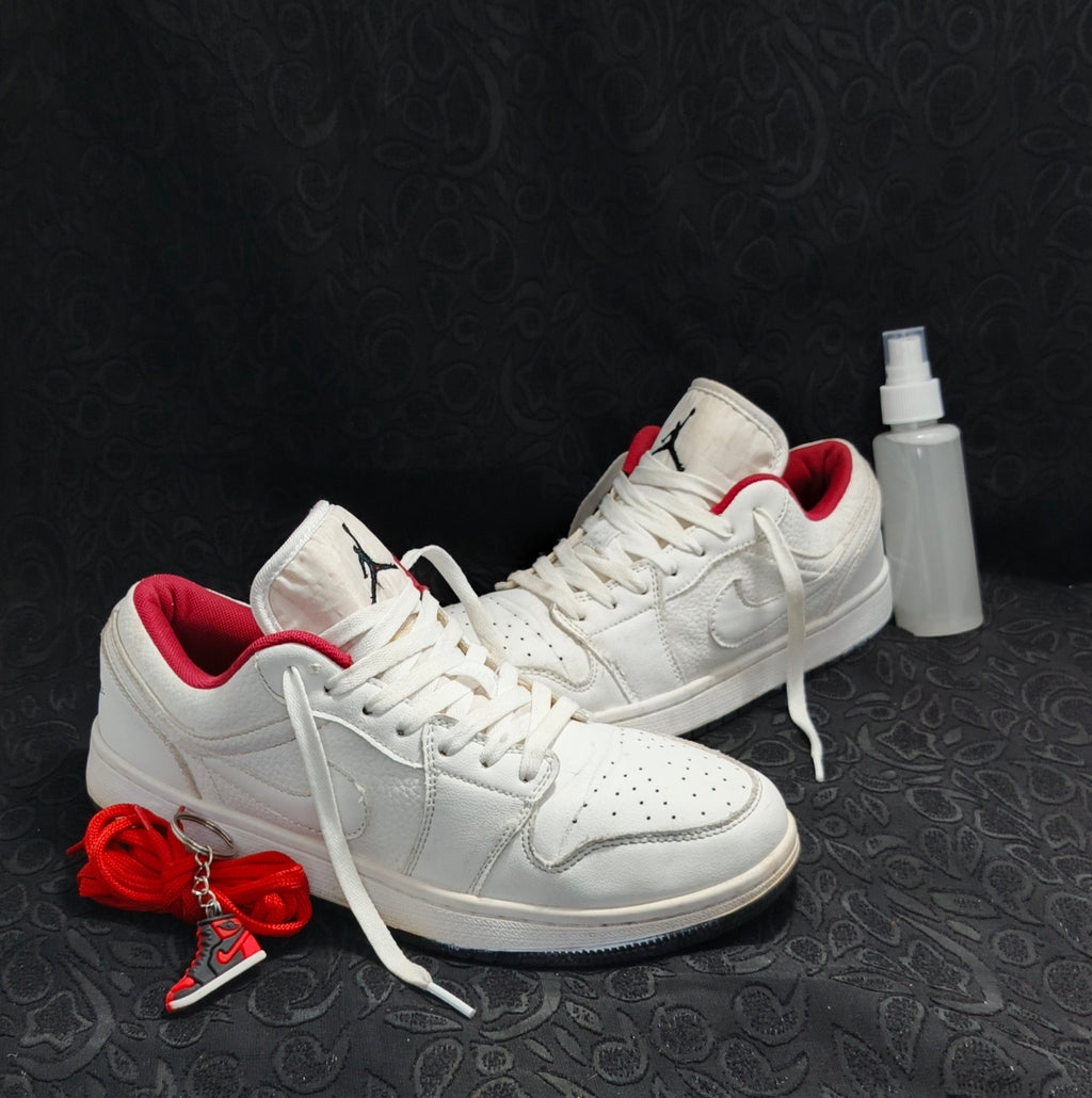 Air Jordan 1 Low “White/Red Accent”