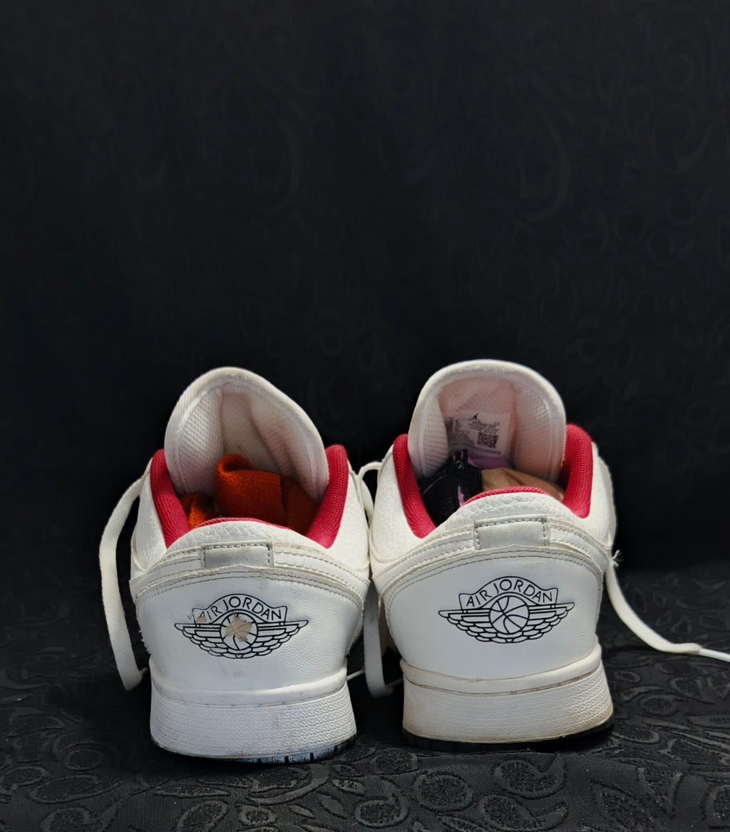 Air Jordan 1 Low “White/Red Accent”
