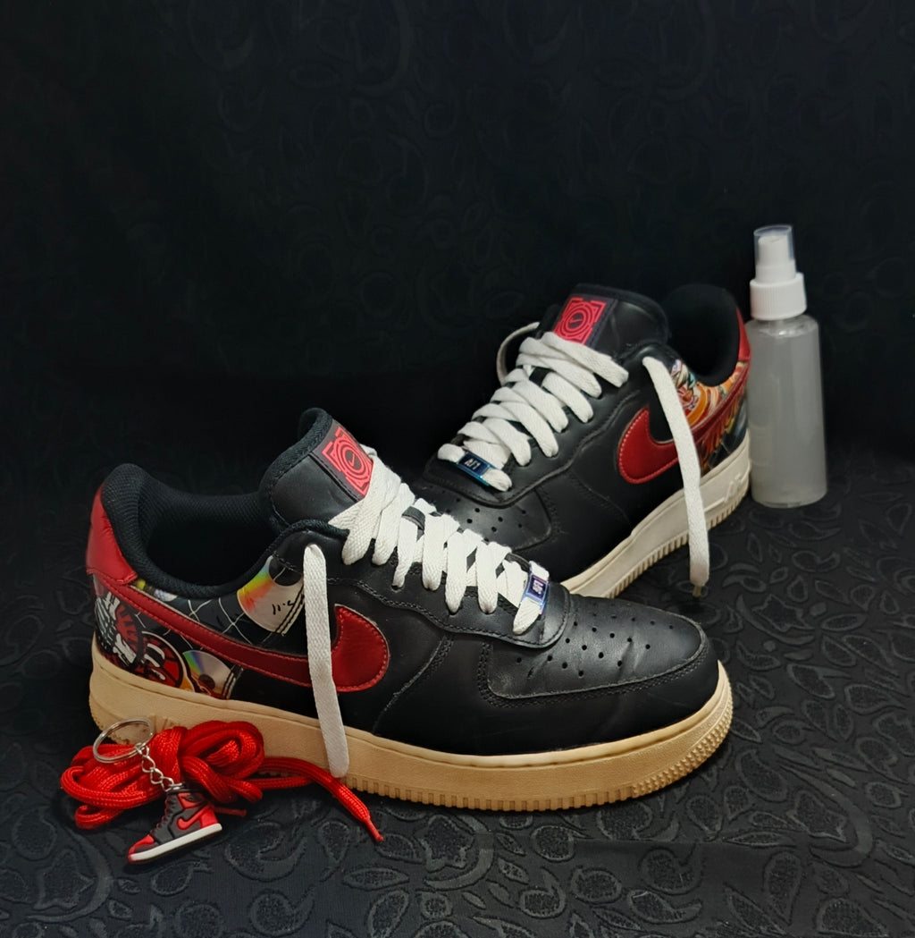 Nike Air Force 1 Low “Black/Red Graphic”
