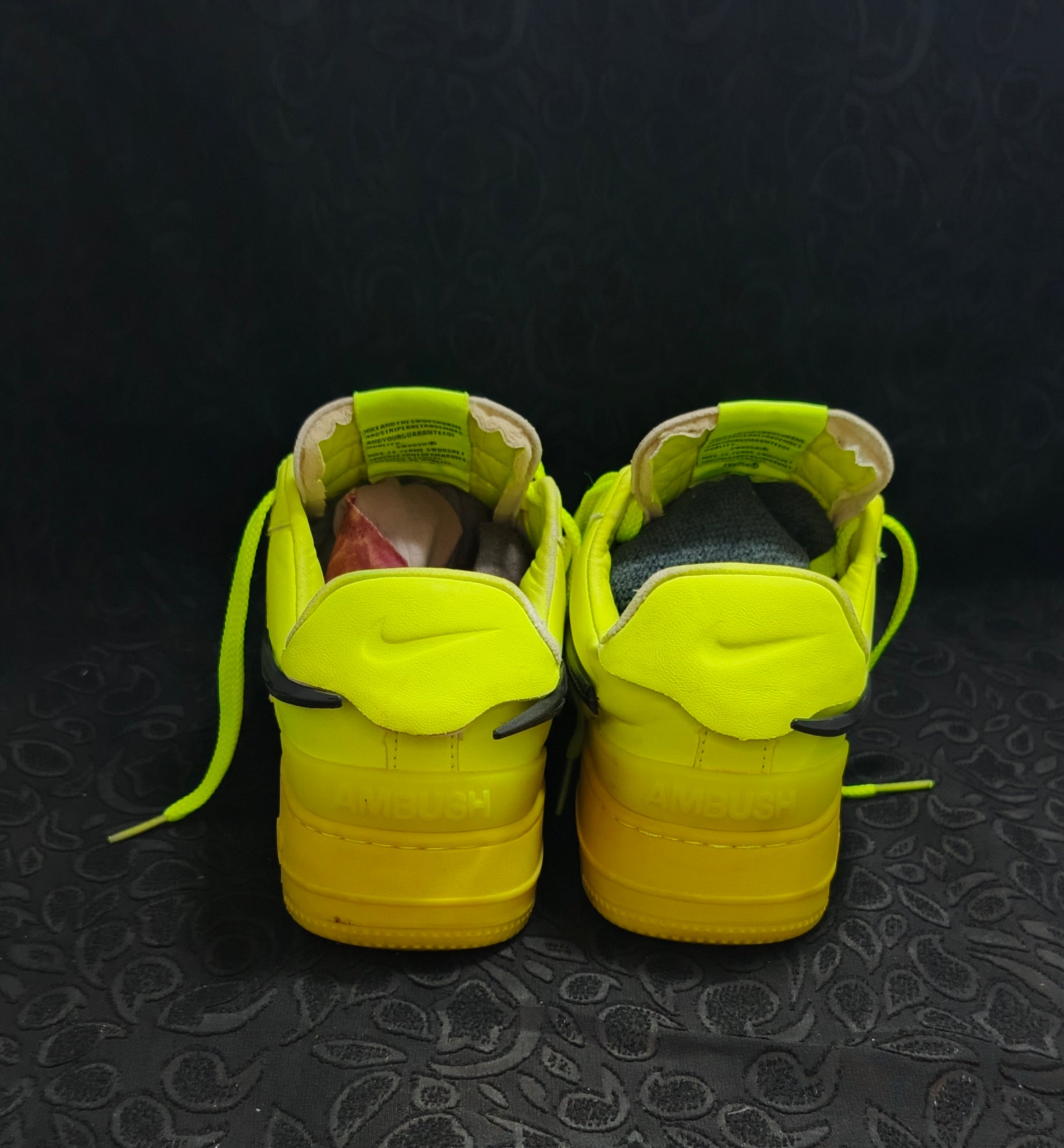 Nike Air Force 1 Low “Volt/Black – Ambush Style”