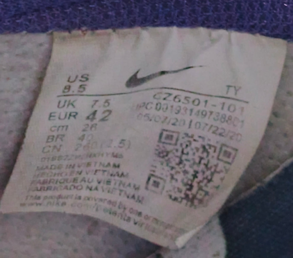 Nike Dunk Low "Brown / Purple" (CZ6501-101)