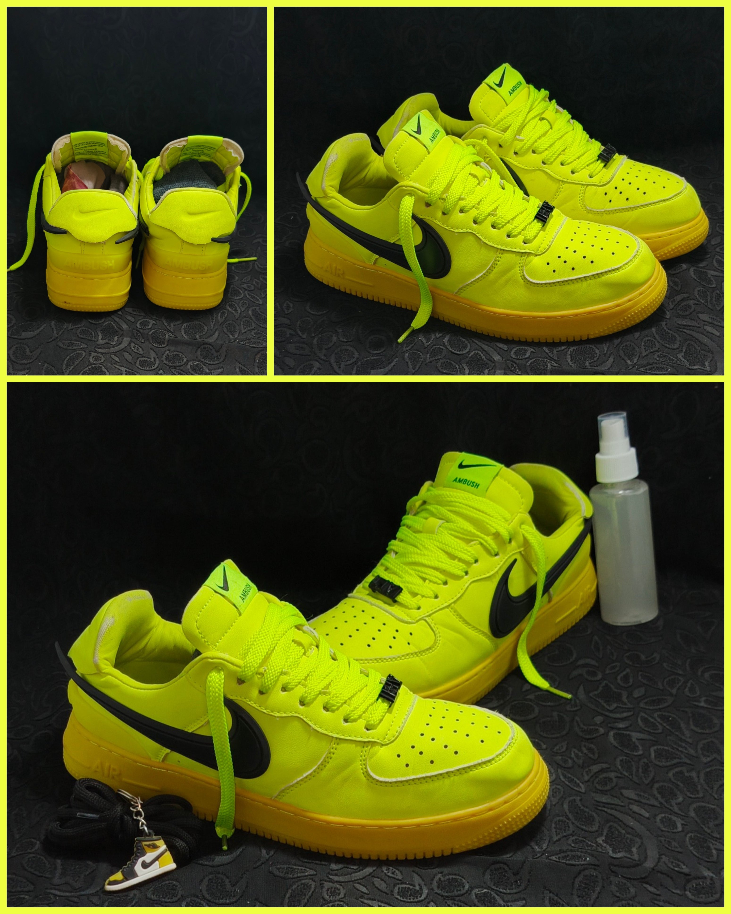 Nike Air Force 1 Low “Volt/Black – Ambush Style”