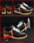 Nike Air Force 1 Low “Black/Red Graphic”