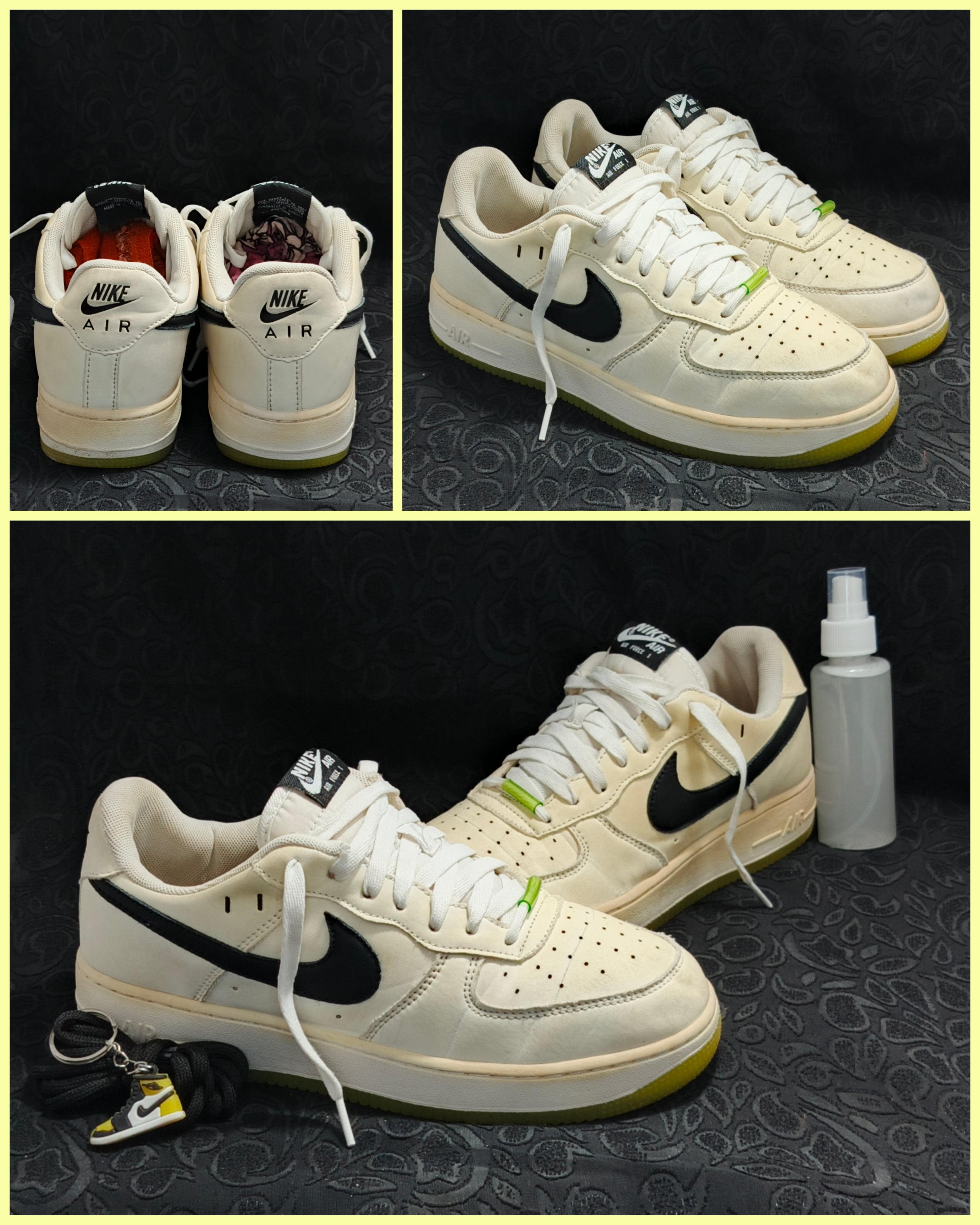 Nike Air Force 1 Low “Sail/Black Volt Accent”