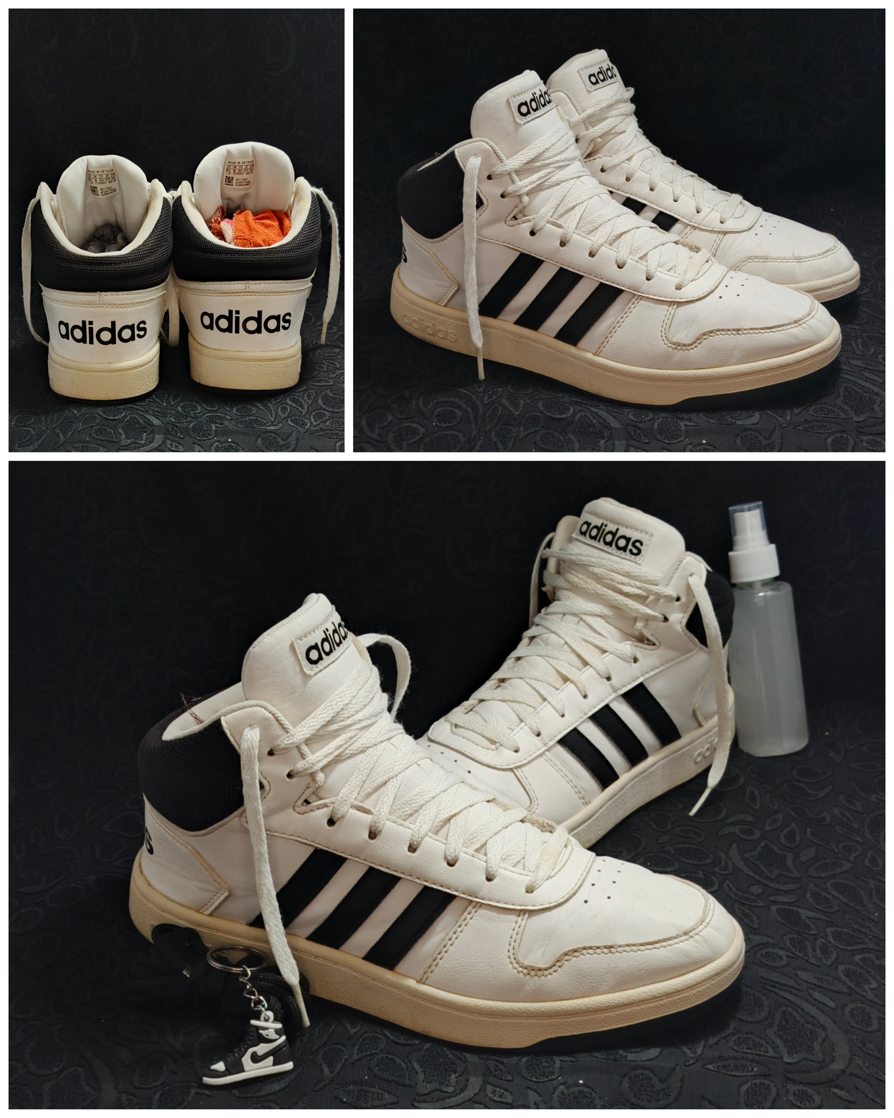 Adidas Hoops 2.0 Mid "White/Black"
