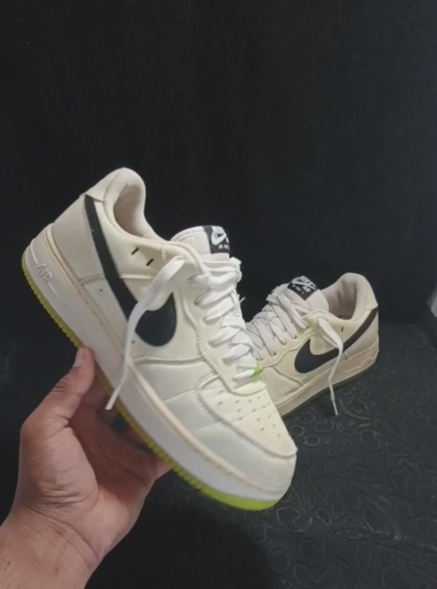 Nike Air Force 1 Low “Sail/Black Volt Accent”