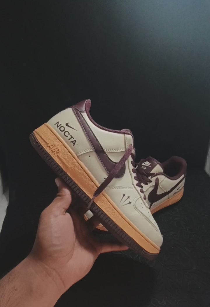 Nike Air Force 1 Low "NOCTA Burgundy/Gum